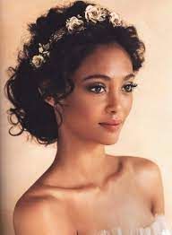 12 Beautiful Hairstyles For Brides With Curly Hair Curly Bridal Hair Curly Hair Styles Curly Wedding Hair