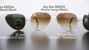 Ray Ban Aviator Size Comparison Www Lensa Ro