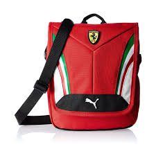 Plus portable ii sports man small item shoulder bag black. Ferrari Puma Tablet Bag Red Mj Monaco