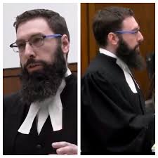 Ryan Martin, the UCP's lead lawyer in the Saskatchewan carbon tax  challenge, has a fine beard!