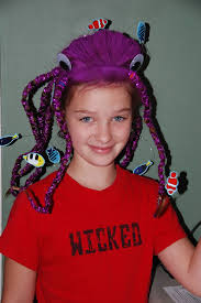 You can do whatever you want with it and create any style that you desire for any event. Great Crazy Hairstyles For Wacky Hair Day At School