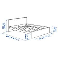 Somit benötigt man kein extra rost mehr und man kann die matratzen sofort auflegen. Malm Bettgestell Hoch Schwarzbraun Ikea Deutschland