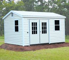 Financing a finished portable building or cabin through rent to own usually isn't an option, as the financing limit has a maximum of $15,000 whereas most finished buildings are well over that amount. Storage Sheds Portable Buildings For Sale High Springs Fl Metal Barns