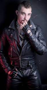 Pin By Mauro Zurko On Mohawk Leather Gear Mens Leather Clothing Mens Leather Pants Tight Leather Pants