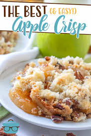 You can fill crescent or puff pastry dough and make apple turnovers, or do as i did below and have an apple crisp made in the time it takes to whip up a quick crumb topping (i just used have of the crumb mixture. The Best Apple Crisp Video The Country Cook
