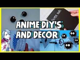 Anime Inspired Diy 39 S And Room Decor Youtube