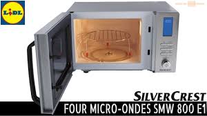Deballage Four Micro Ondes 800w 20l Silvecrest Lidl Smw 800 E1 Youtube