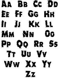 While there are other materials that can be selected as a container for alphabet stencil letters, namely plastic. Large Printable Alphabet Letters Preschool Learning Online Lesson Plans Worksheets