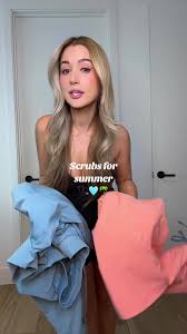 Scrubs for the summer 🩺🩵🌴 It's always summer in Miami though, so I can  wear these year round 🫶🏼 @fabletics Check out my profile for more info!  #scrubhaul #nurse #summerscrubs #rn #FableticsScrubs ...