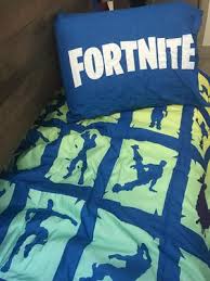 The unused floor space under your bed can be valuable if you have an overflow of clothes, bedding or yoga gear. Fortnite Boogie Twin Full Reversible Comforter Sham Set Walmart Com Walmart Com