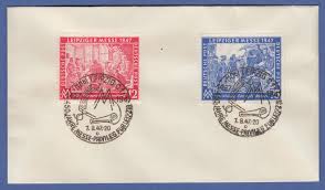 Today, people in germany and around the world rely on deutsche post to get mail and packages delivered with trademark teutonic efficiency. Leipziger Messe 1947 Mi Nr 965 66 Auf Umschlag Mit Sonder O Leipzig 7 9 47 Ebay