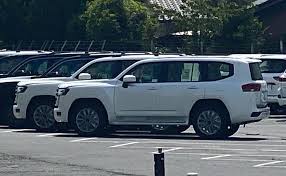 They're narrower vehicles than the typical us models though, so could be a problem for fat people. 2022 Toyota Landcruiser 300 Series Spotted Again Different Trim Levels Performancedrive