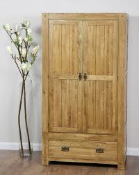 Quercus Solid Oak Furniture Range Bedroom Oak Double Wardrobe Oak Furniture Land Www Oakfurnitureland Co Uk Rustic Oak Furniture Oak Furniture