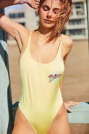 Billabong X Uo Sunny Eyes One Piece Swimsuit Urban Outfitters Swimwear One Piece Swimsuits