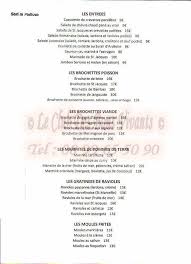 Restaurant Restaurant La Paillote Carte Et Menus