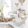 Andrianna shamaris bleached teak wood coffee table. 1
