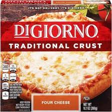 Digiorno Traditional Crust Four Cheese Frozen Pizza 9 2oz Frozen Pizza Digiorno Small Pizza