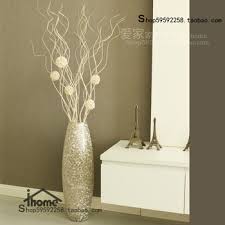 Arrange dried curly corkscrew willow branches in the cylinder; Buy 60 Large Glass Vase Handmade Artificial Flower Set Modern Brief Dried Flowers Floor Vase In Cheap Price On Alibaba Com