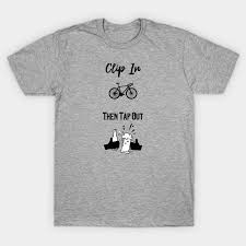Clip In Then Tap Out Cycling Design By Rainbowfoxdesigns