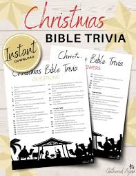 See how many bible facts you've retained through the years. 30 Christmas Bible Trivia Questions To Quiz Your Family