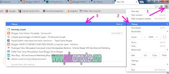 Trik Menghapus Sebagian History Riwayat Penelusuran Di Google Chrome Belajar Komputer Dasar Palu