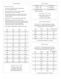 size charts ava clara couture bridal