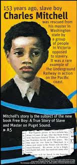 153 years ago, slave boy Charles Mitchell