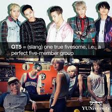 A Lot Of Our Friends Who Are Getting Into K Pop Have Been Asking Us What Ot5 Means If Youve Been Wondering The Same Thing Its A Shinee Bigbang Perfect Couple
