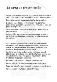 Carta De Presentacion Redaccion Comercial Spanish Presentation Letter Spanish Reading Spanish Writing Reading Worksheets