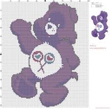 Share Bear Care Bears Cross Stitch Pattern Free Cross