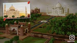 Well, your dreams can become real with the minecraft r. Minecraft Builders Recreate Taj Mahal In 1 1 Ratio Now For Rest Of The Earth Trending News The Indian Express