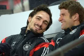 His jersey number is 15. Report Bayern Munich S Thomas Muller And Borussia Dortmund S Mats Hummels Set To Earn Call To Euros For Germany Bavarian Football Works