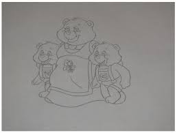 Exklusive angebote aus der cartoon® kollektion jetzt bei mybestbrands! Care Bears Original Animation Drawing In Yoann B S Animation Cels Drawings Comic Art Gallery Room