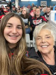 Me and my girl Miranda at the THUNDERBIRDS. Go birds.