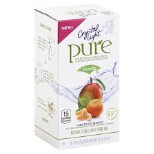 Crystal Light Pure Drink Mix Tangerine Mango Shop Mixes Flavor Enhancers At H E B