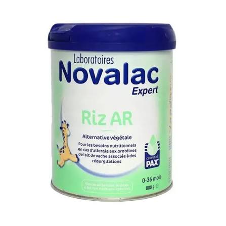 Novalac Expert Riz AR 0-36 mois 800g