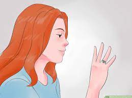 On the left hand with the point of the heart toward you're heart means you are married. 3 Ways To Wear A Claddagh Ring Wikihow
