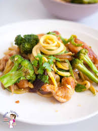Maybe you would like to learn more about one of these? Chicken And Broccoli Zucchini Noodle Stir Fry Veena Azmanov