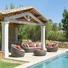 hesperide salon de jardin betong buche 5 places aluminium traite epoxy resine tressee polyes salon de jardin design salon de jardin detente salon de jardin