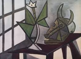 Muss dann eine hattet ihr das auch mal von picasso wenn ja welche gemälde?? Nach Pablo Picasso Stillleben 1942 Druck Moderne Kunst Plazzart