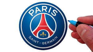 Psg logo by unknown author license: How To Draw The Paris Saint Germain F C Logo Youtube