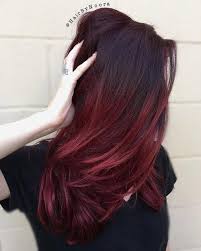 Medium length hair may seem limiting, but in reality, it allows you more options than any other are medium length hairstyles for me? You Ve Met With A Terrible Fate Haven T You Dark Red Hair Color Ombre Hair Color Burgundy Hair