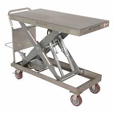 VESTIL, Partially SS Elevating Cart,2K,24 x 47 - 44PV52|CART ...