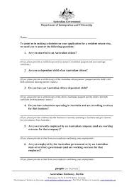 There's no special route to become an australian citizen by marriage. Return Resident Questionnaire