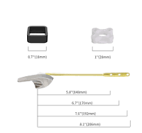 Kohler Nau'in Zinc Alloy Head Tare da Karfe sandar Toilet ...