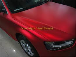 Sonderangebot bis morgen ‼ ️ein led front logo + ein paar embleme kostenlos! Grosshandel Hohe Qualitat Matte Satin Chrome Red Vinylauto Verpackungs Film Folie Blase Free For Car Wrapping Von Newsight Vinyl World 153 46 Auf De Dhgate Com Dhgate