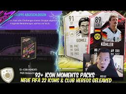 Maybe you would like to learn more about one of these? Ea Leaked Neue Icon Club Heroes Karten In Fifa 22 Mein Und 8x 92 Icon Moments Packs Youtube