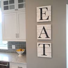Eat Letters Etsy Home Decor Home Decor Signs Kitchen Wall Decor