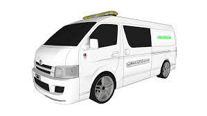 Belum ada jenazah yang dipulangkan. Toyota Hiace Van Jenazah 3d Warehouse
