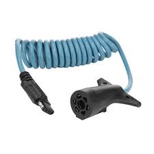 Towsmart 7 Way Blade To 4 Way Flat Coiled Trailer Light Adapter At Menards